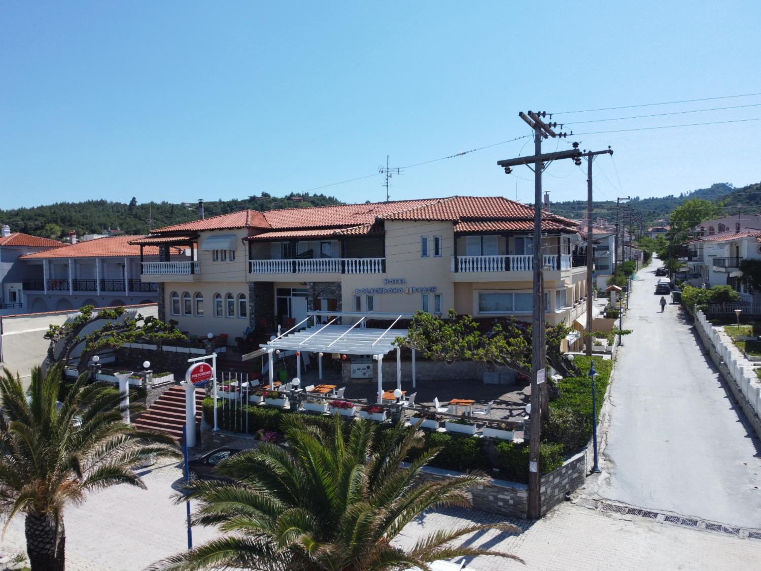 Polychrono Beach Hotel Eksteriør billede